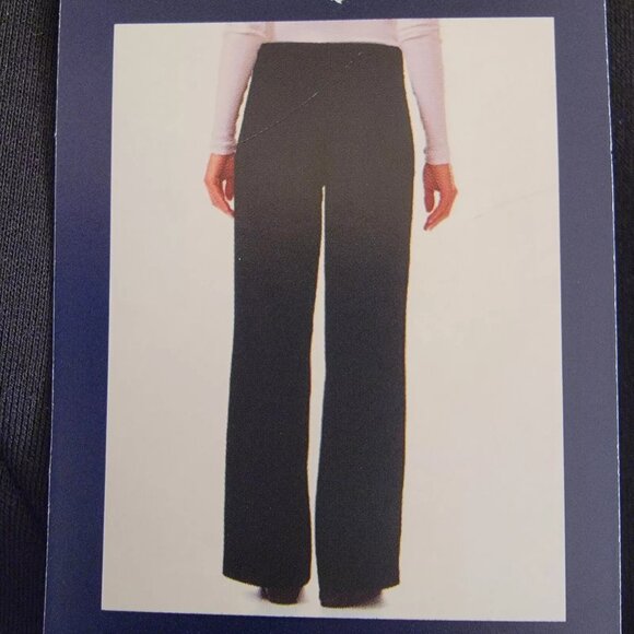NWT Splendid Women's Wide Leg Soft Pull On Pants Black Size 2XL $60 11HL263 - Picture 2 of 2